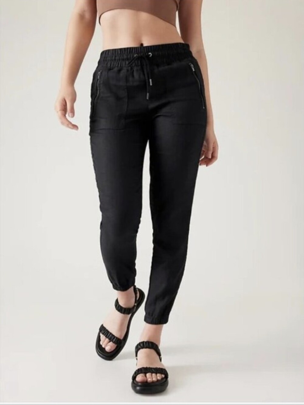 Athleta Cabo Linen Pants